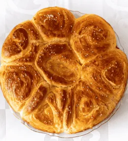 Česnica (Serbian Christmas Bread)