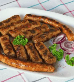 Serbian Ćevapi (Grilled Meat Sausages)
