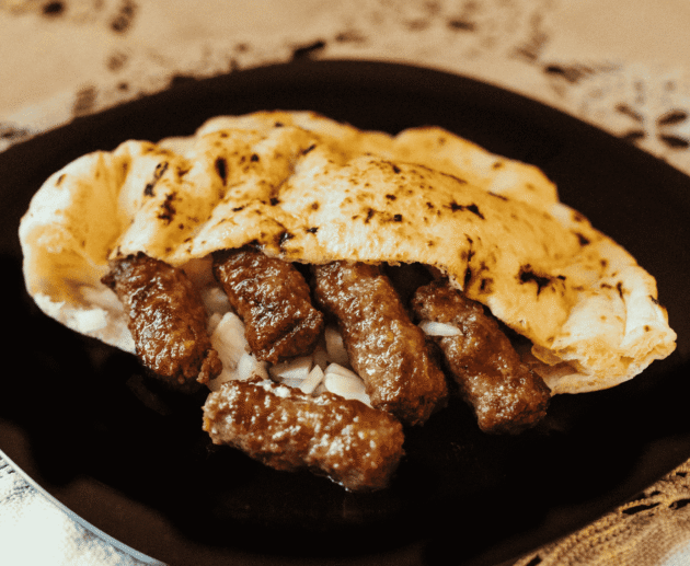Ćevapi (Grilled Minced Meat Sausages)