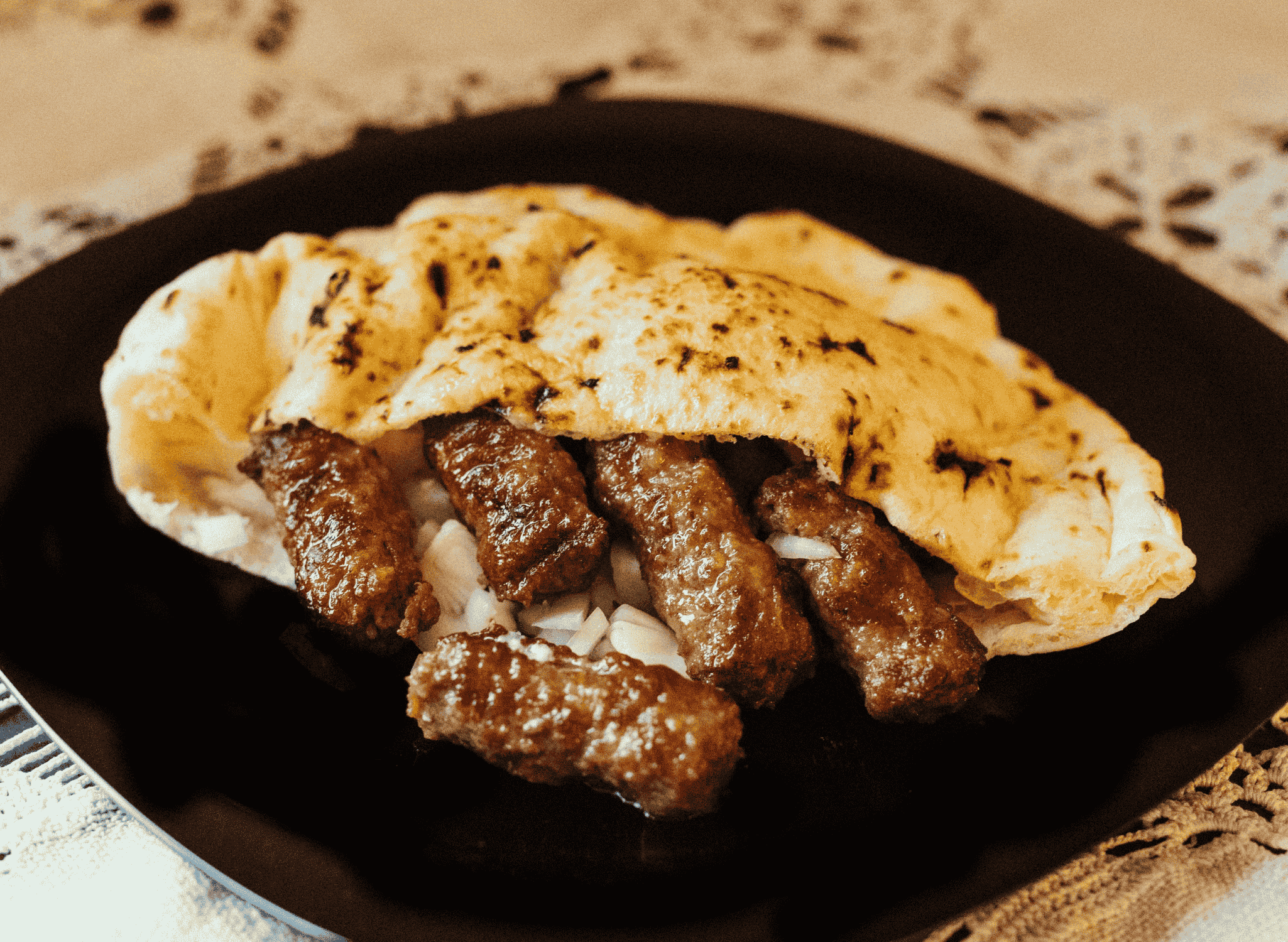 Ćevapi (Grilled Minced Meat Sausages)