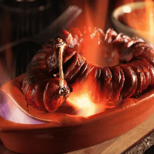 Chouriço Assado (Flame Grilled Sausage)