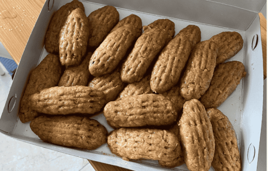 Dudove (Bosnian Sweet Date Rolls)