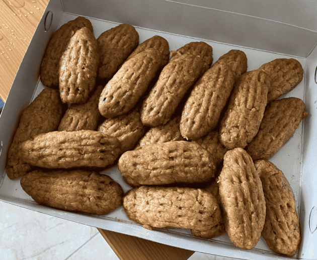 Dudove (Bosnian Sweet Date Rolls)