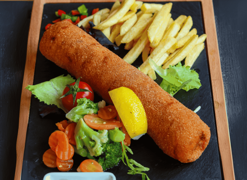 Karađorđeva Šnicla (Stuffed Breaded Cutlet)