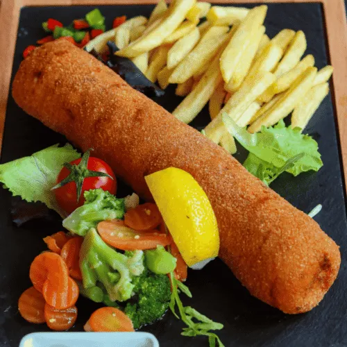 Karađorđeva Šnicla (Stuffed Breaded Cutlet)