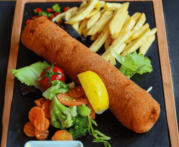 Karađorđeva Šnicla (Stuffed Breaded Cutlet)