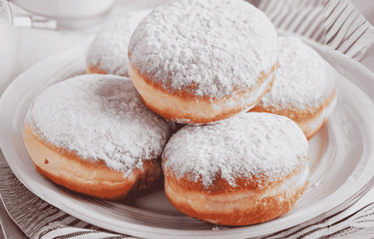 Krofne (Jam Filled Doughnuts)