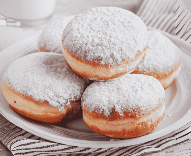 Krofne (Jam Filled Doughnuts)