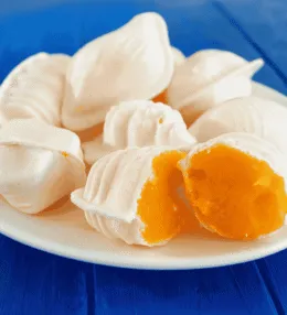 Portuguese Ovos Moles (Sweet Egg Yolk Confection)