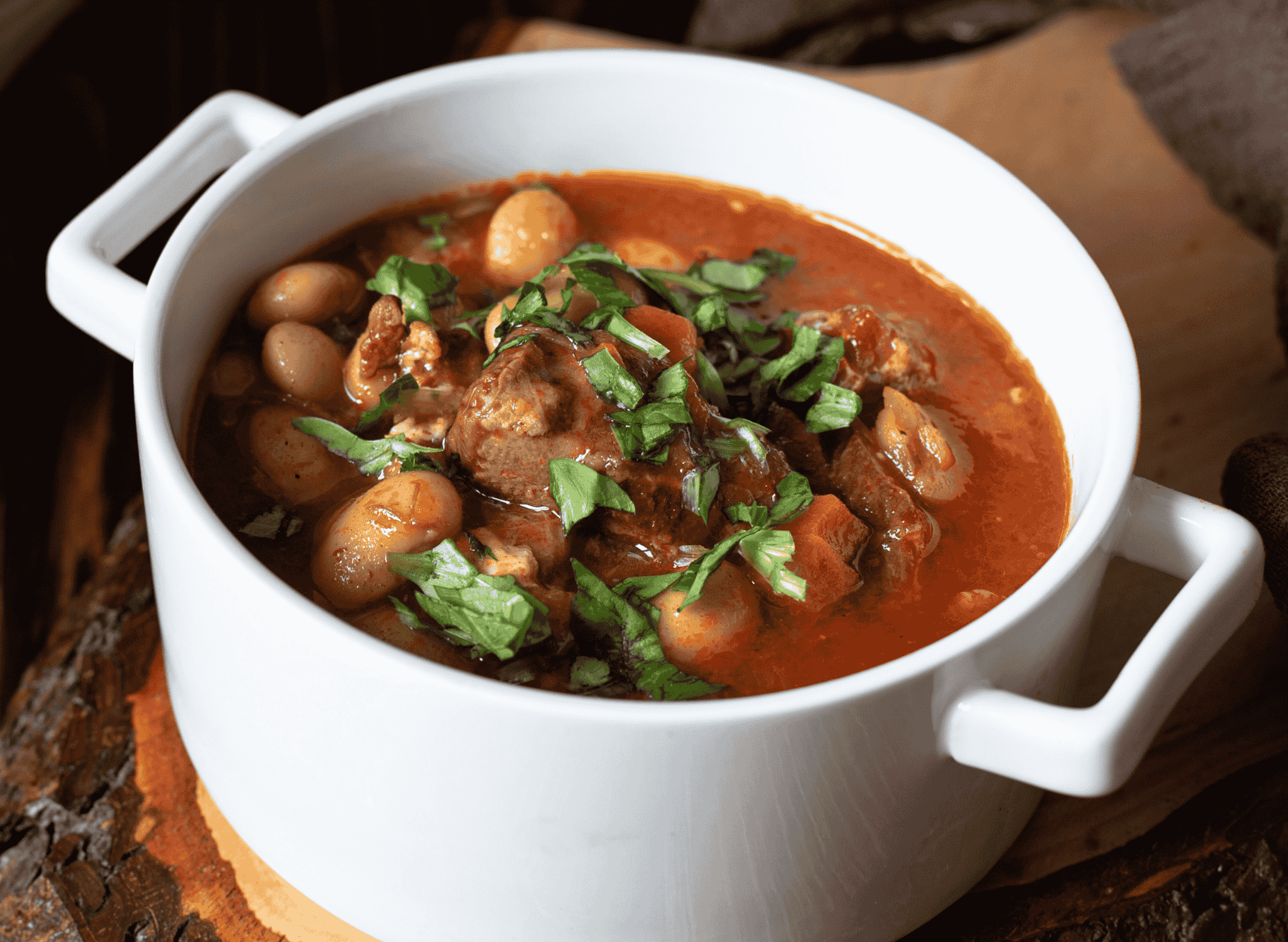 Pasulj (Serbian Baked Beans)