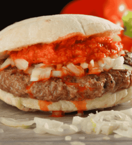 Pljeskavica (Serbian Meat Patty)