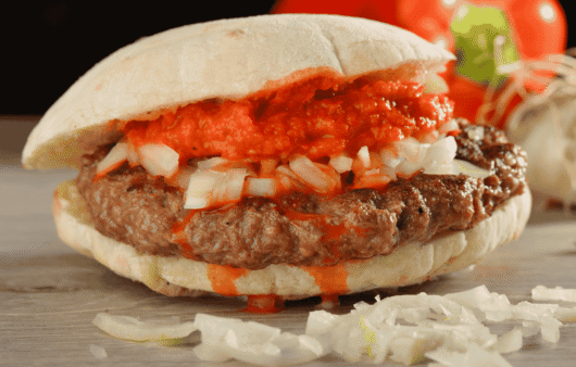Pljeskavica (Serbian Meat Patty)