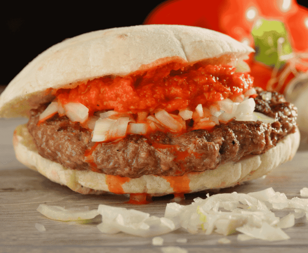 Pljeskavica (Serbian Meat Patty)