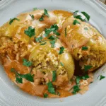 Punjena Paprika (Stuffed Bell Peppers)