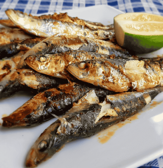 Sardinhas Assadas (Grilled Sardines)