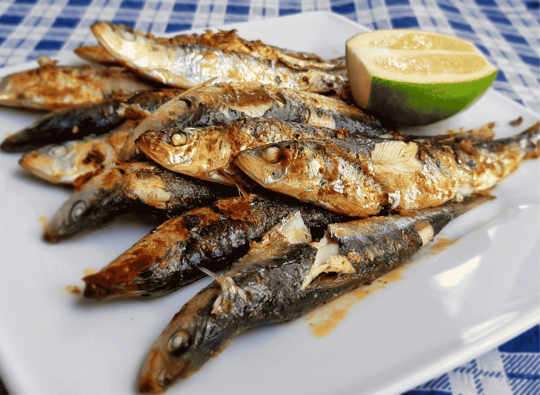 Sardinhas Assadas (Grilled Sardines)