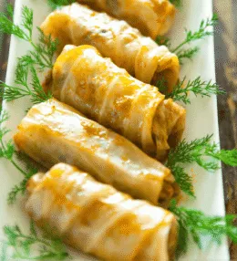Bosnian Sarma (Stuffed Cabbage Rolls)