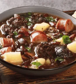 Portuguese Sopa de Pedra (Stone Soup)