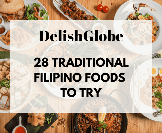 Traditional Filipino foods