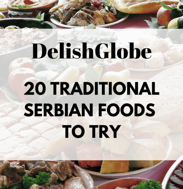 Traditional Serbian foods