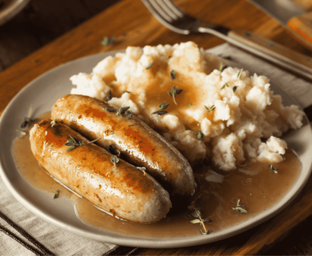 Bangers and Mash (Sausage and Mash)