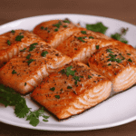 Birch Syrup Glazed Salmon