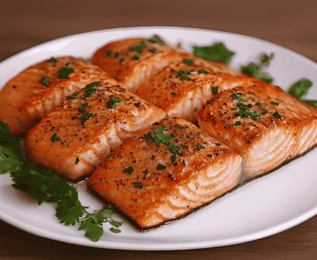 Birch Syrup Glazed Salmon