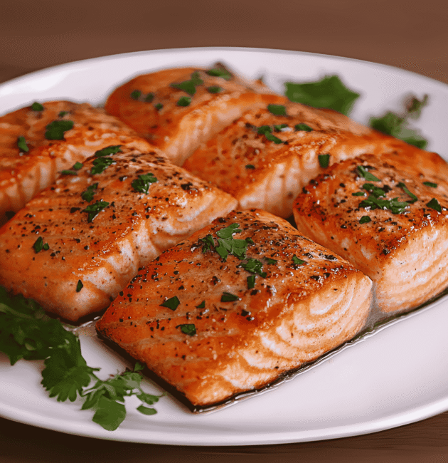 Birch Syrup Glazed Salmon