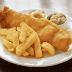 Fish and Chips (Fried Battered Fish with Fries)