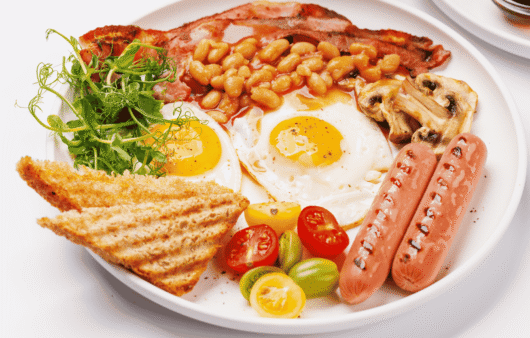 Full English Breakfast (Hearty Morning Platter)
