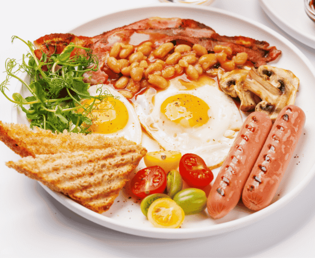 Full English Breakfast (Hearty Morning Platter)