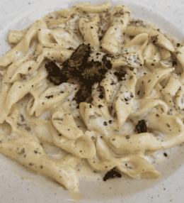 Croatian Fuži sa Tartufima (Pasta with Truffles)
