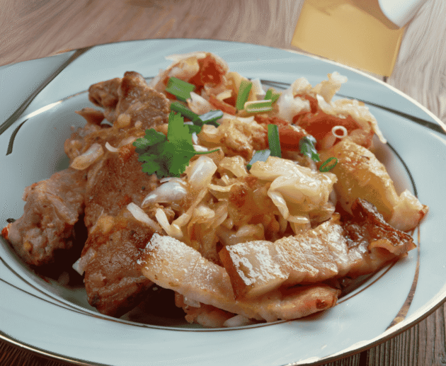 Istarska Jota (Sauerkraut Bean Stew)