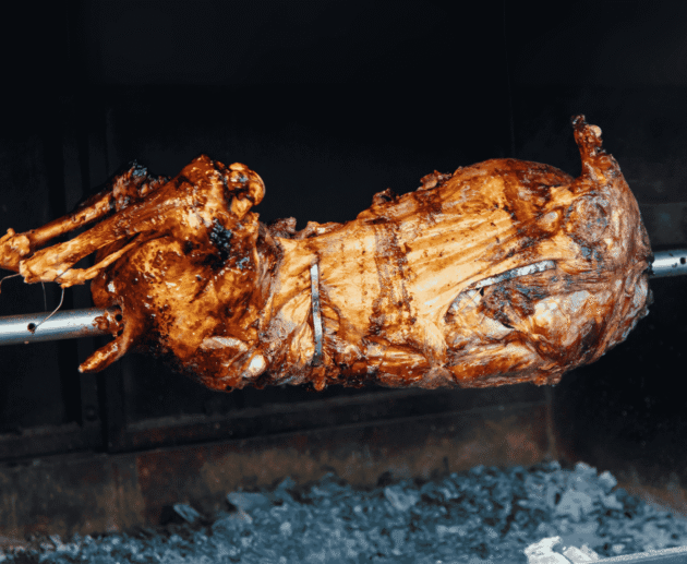 Janjetina na Ražnju (Spit Roasted Lamb)