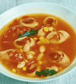 Croatian Manestra (Bean Stew)