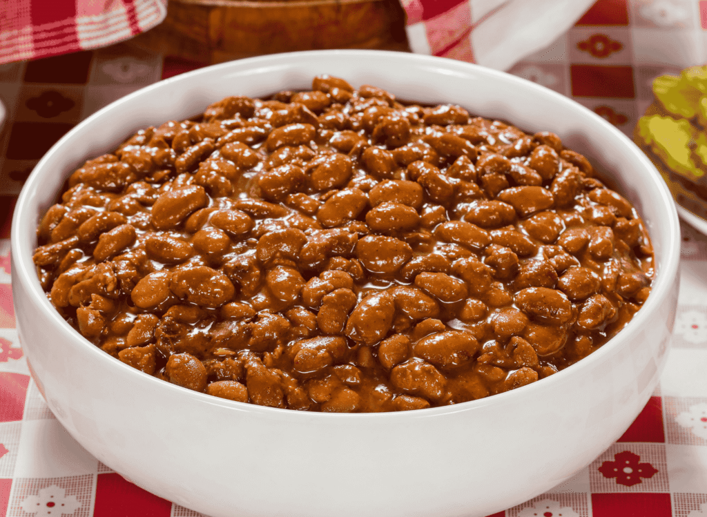 Maple Baked Beans (Baked Beans with Maple Syrup)