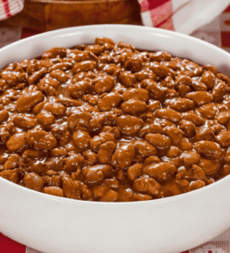 Maple Baked Beans (Baked Beans with Maple Syrup)