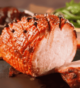 Canadian Maple Glazed Ham (Sweet Cured Pork)