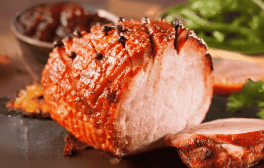 Maple Glazed Ham (Sweet Cured Pork)