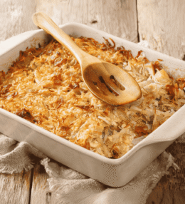 Canadian Rappie Pie (Grated Potato Casserole)