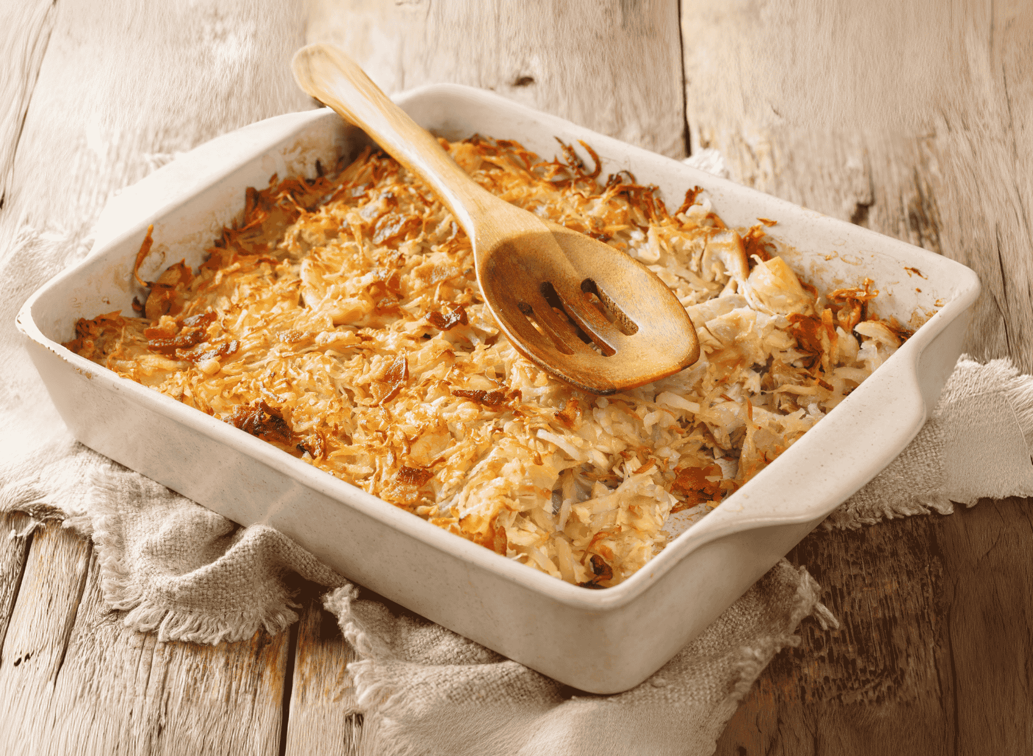 Rappie Pie (Grated Potato Casserole)
