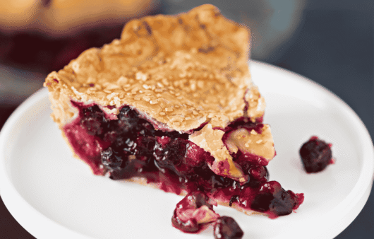 Saskatoon Berry Pie (Wild Berry Dessert)