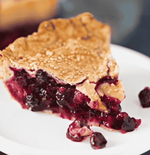 Saskatoon Berry Pie (Wild Berry Dessert)