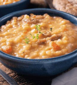 Canadian Split Pea Soup (Yellow Pea Soup)