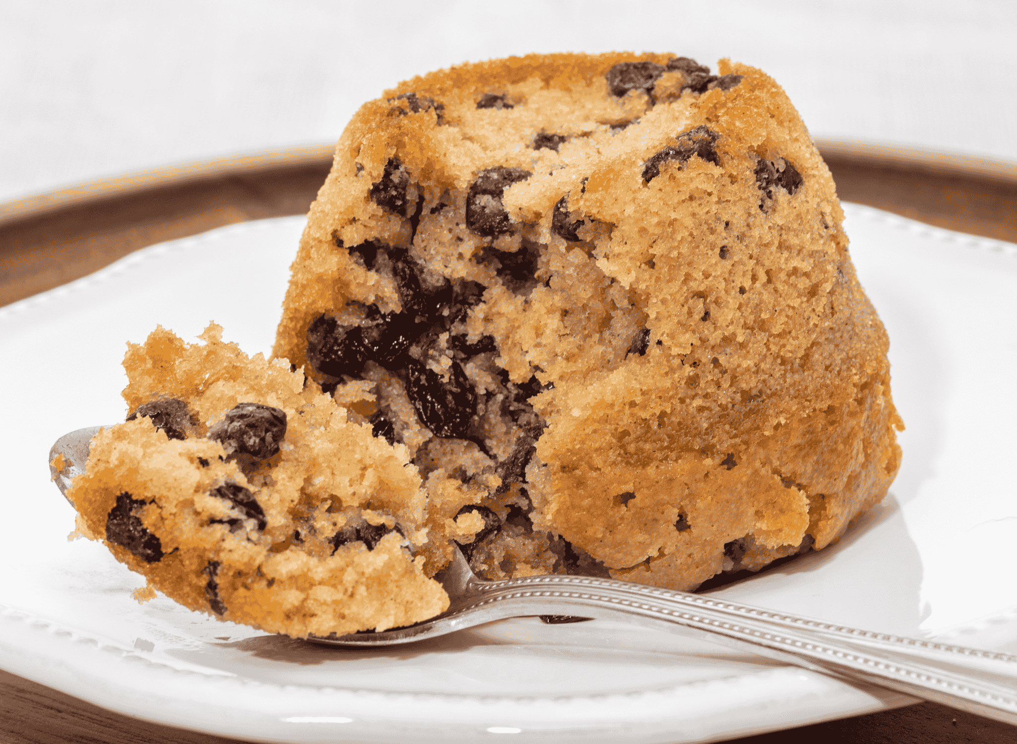 Spotted Dick (Steamed Fruit Pudding)