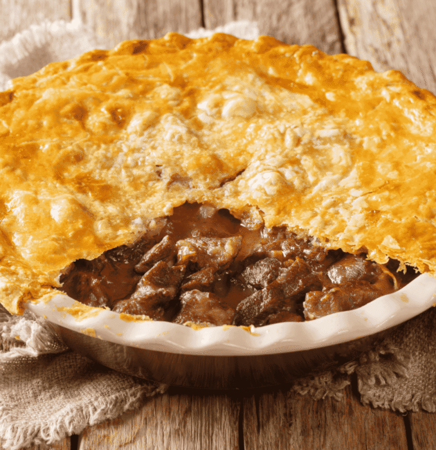 Steak and Ale Pie (Beer Meat Pie)