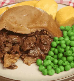 Steak and Kidney Pie (Meat and Offal Pie)