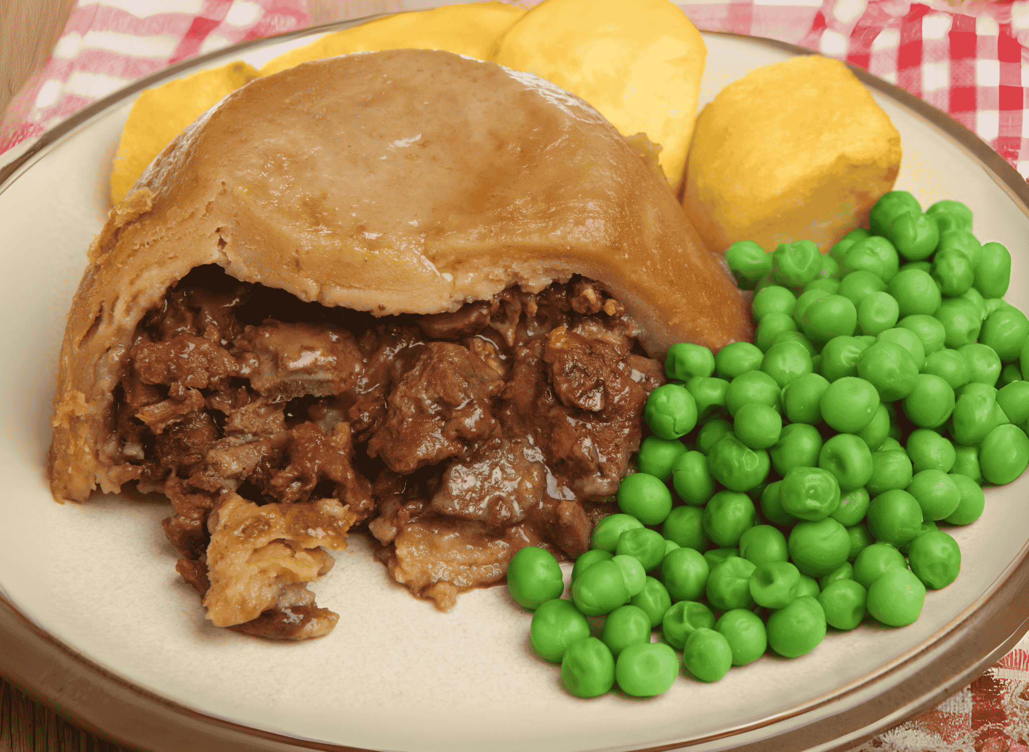 Steak and Kidney Pie (Meat and Offal Pie)