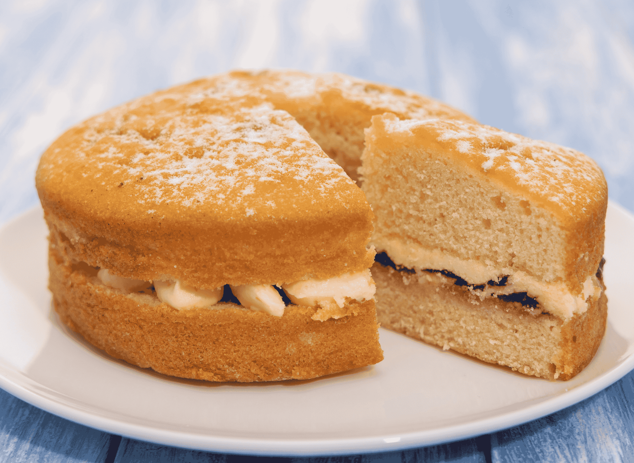 Victoria Sponge (Layered Jam Cake)