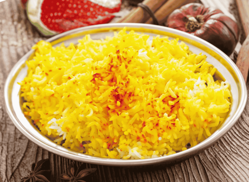 Chelo (Steamed Persian rice)